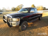 1996 Dodge 2500 4WD Pickup, s/n 1B7KF23C4TJ157716: 4-door, Cummins Diesel,