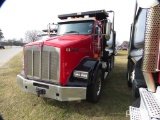 2015 Kenworth T800 Tri-axle Dump Truck, s/n 1NKDX4EX2FJ423304: Cummins ISX