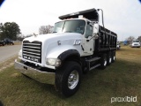 2013 Mack GU713 Tri-axle Dump Truck, s/n 1M2AX04Y4DM016258: Maxitorque 10-s