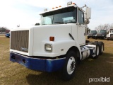 1995 White GMC Truck Tractor, s/n 4V1JDBGE0SR837109: D12 310hp Eng., 8-sp.,