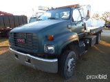 1997 GMC C6500 Rollback Truck, s/n 1GDG6H1J2VJ512116: Cat 3116 Eng., 5-sp.,