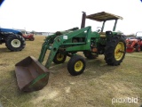 John Deere 4320 Tractor, s/n 027335R: 2wd, 2 Hyd. Remotes, 2-post Canopy, J