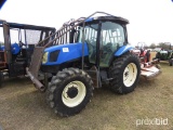 New Holland TS110 MFWD Tractor, s/n PAC7BA1: Forestry Pkg.