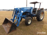 Ford 6640 Powerstar SL Tractor, s/n BD82057: 2wd, Diesel, Front Loader w/ B