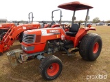 Kubota M4900 Tractor, s/n 12187: 2wd, Canopy, Front Weights, Meter Shows 21