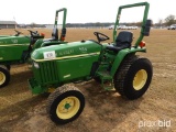 John Deere 3005 Tractor, s/n 510266: 2wd, Turf Tires, Meter Shows 2112 hrs