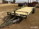 2020 Double A 77x20 Trailer, s/n 1UFBU2028LT003719 (Has MSO): T/A, 6000 lb.