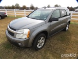 2005 Chevy Equinox, s/n 2CNDL73F056209122: Leather, Sunroof, Odometer Shows