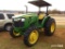 2015 John Deere 5055E MFWD Tractor, s/n 1PY5055EVF4130137: Canopy, Meter Sh
