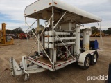 Baron Oil Reclaimer System, s/n 800919: Trailer-mounted, Utility Company