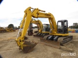 Komatsu PC128UU-1E Excavator, s/n 2688: C/A, Heat, Hyd. Push Blade, 34