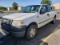 2005 Ford F150 XL PIckup, s/n 1FTRX12W45NB30903: White, 4-door, 187K mi. (O