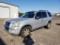 2010 Ford Explorer XLT SUV, s/n 1FMEU7DE8AUA35335: Silver, 4-door, 241K mi.