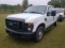 2008 Ford F250XL Pickup, s/n 1FTNX20548EB07303: Super-duty. White, 4-door,