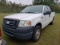 2008 Ford F150XL Pickup, s/n 1FTRX12W78FB58984: White, 4-door, 135K mi.