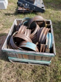 Crate of Header Bands for Amadas Picker