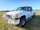 GMC 2500HD 4X4 Pickup S/N 1GTHK29U95E218902, Auto., 6.0L Gas, Ext. Cab, Goo