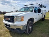 2011 GMC Sierra 2500 Service Truck S/N 1GT11ZCG6B7140133, 218,217 Mi.