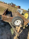 12ft Trailer w/ Wood Bottom, No Title, BOS Only