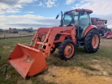 Kubota M740 Tractor w/ Front End Loader s/n 54443, 3700 hours