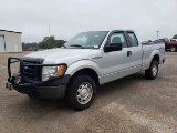 2011 Ford F150 XL Pickup, s/n 1FTEX1EM9BFC06274: White, 4-door Super Cab, S