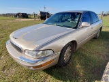 1999 Buick Park Avenue, 6 cyl., Gold, S/N 1G4CW52K4X4627645, Miles Exempt