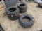(4) 11L-16 Tires and (1) 36x11 Tire