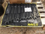 10 pc Combination Wrench Set w/ Pouch