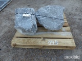 Pallet of 2 Rocks