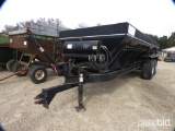 Chandler Spreader, s/n 25012: T/A, 27', Moving Floor, Pull-type