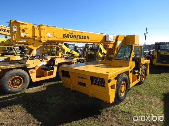 2006 Broderson IC80-36 Crane s/n 559170: 3-section Boom 40' Height 18000 lb
