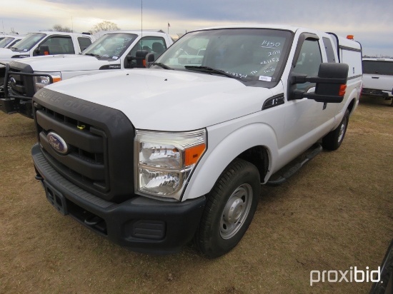 2011 Ford F250XL Pickup s/n 1FT7X2A64BEA30178: Super-duty White 4-door Show