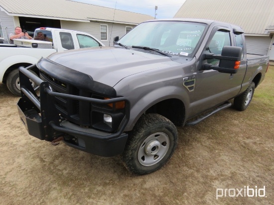 2009 Ford F250XL Pickup s/n 1FTSX215X9EA62337: Super-duty Gray 4-door Showi