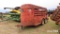 14' Cattle Trailer (No Title - Bill of Sale Only)