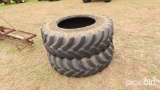 (2) 16.9-30 Tractor Tires