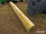 (12) 4X4 TREATED POSTS - 16-FT