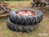 (2) 13.6-38 Tractor Tires w/ Rims