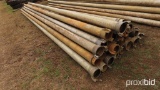 (25) 30' Twist Lock Irrigation Pipe