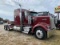 1999 Kenworth W900 Truck Tractor, s/n 1XKWDR9X9XJ817883: Sleeper, Detroit E