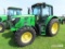 2014 John Deere 6105M MFWD Tractor, s/n 1L06105MEEH811429: C/A, Eng. & Powe