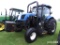 New Holland TS125A Tractor, s/n 284151: 2wd, C/A, Alamo MR60 6' Boom Mower,