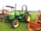 John Deere 5210 Tractor, s/n LV5210S122961: 2wd, Meter Shows 4596 hrs