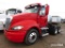 2011 International ProStar Truck Tractor, s/n 1HSDCSJR6BJ345572 (Salvage)