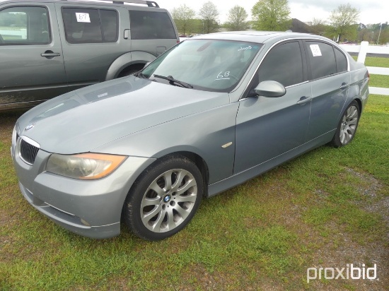 2008 BMW 335I, s/n WBAVB77528NH78292: Odometer Shows 152K mi.