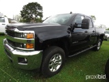 2015 Chevy 2500HD 4WD Pickup, s/n 1GC3KVEG7FZ142050: 4-door, Odometer Shows