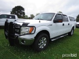 2013 Ford F150XLT 4WD Pickup, s/n 1FTFW1EF0DFD11748 (Title Delay): 4-door,
