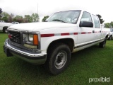 2000 GMC Sierra Pickup, s/n 1GTGC33R8YF475258: Auto, 4-door, Odometer Shows