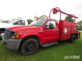 2007 Ford F350 Truck, s/n 1FDWF36Y37EA68583: V10 Gas or Propane Eng., 5-sp.