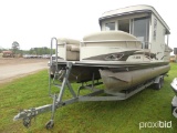 2010 Suntracker Party Cruiser 32' Pontoon Boat, s/n BUJ20452C010 w/ Trailer