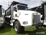 2019 Kenworth T800 Tri-axle Dump Truck, s/n 1NKDL40X9KJ217216: Cummins X15